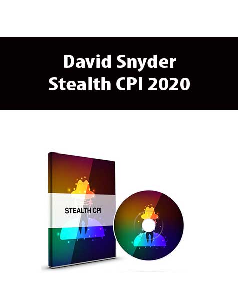 David Snyder - Stealth CPI 2020