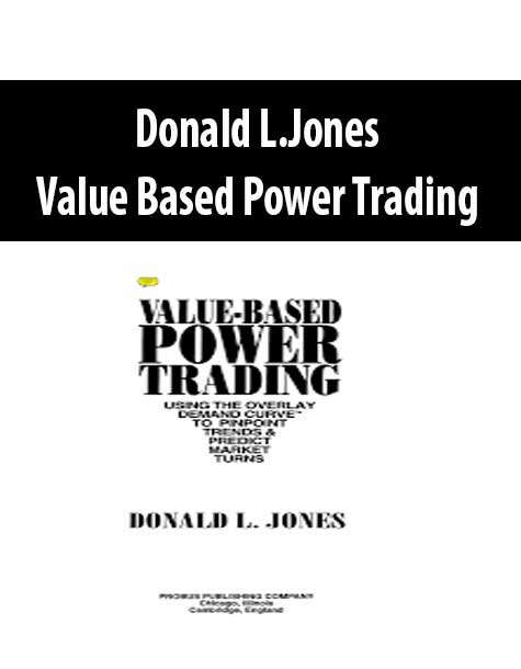 Donald L.Jones – Value Based Power Trading