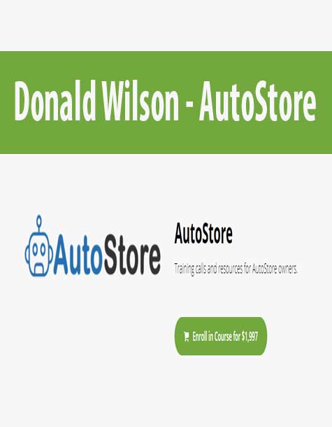 Donald Wilson - AutoStore