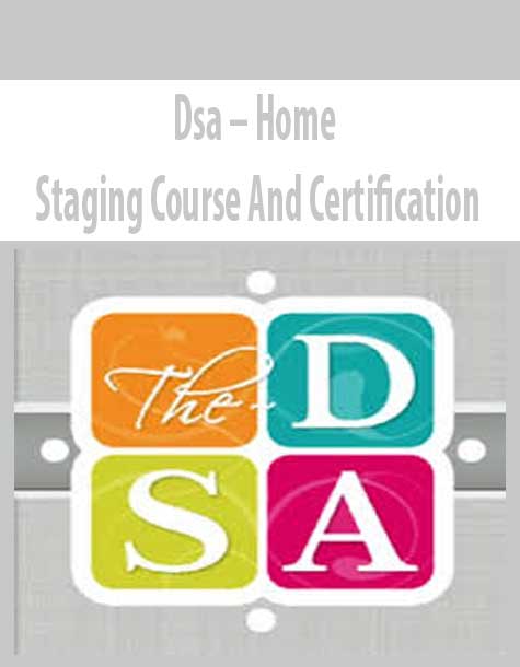 Dsa – Home Staging Course And Certification