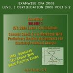 ExamWise CFA 2008 Level I Certification 2008 Vol1 & 2