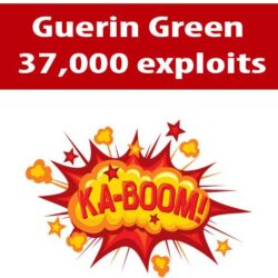 Guerin Green - 37,000 exploits