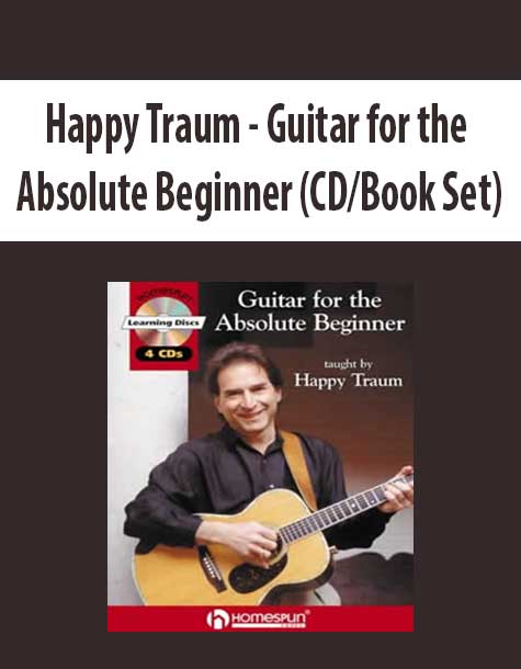 Happy Traum - Guitar for the Absolute Beginner (CD/Book Set)
