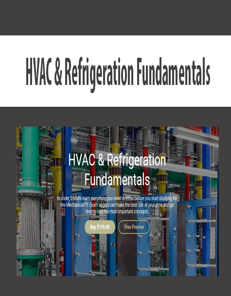 HVAC & Refrigeration Fundamentals