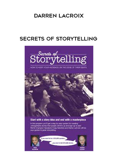Darren LaCroix – SECRETS OF STORYTELLING