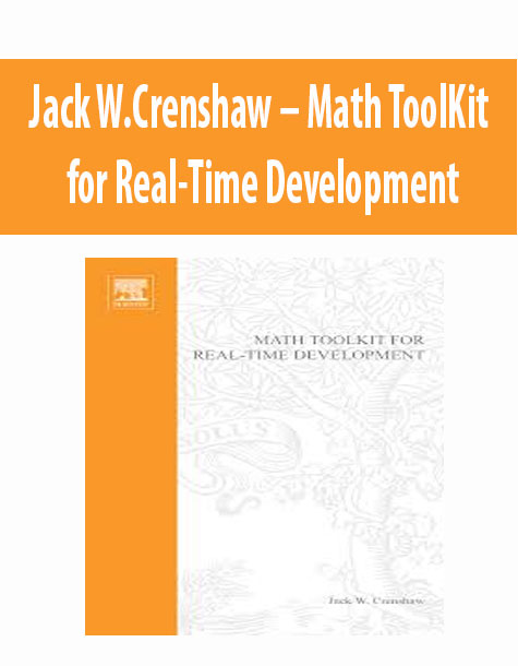 Jack W.Crenshaw – Math ToolKit for Real-Time Development