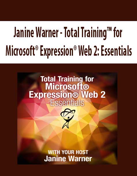 Janine Warner - Total Training™ for Microsoft® Expression® Web 2