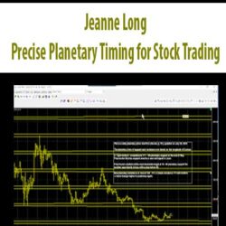 Jeanne Long – Precise Planetary Timing for Stock Trading