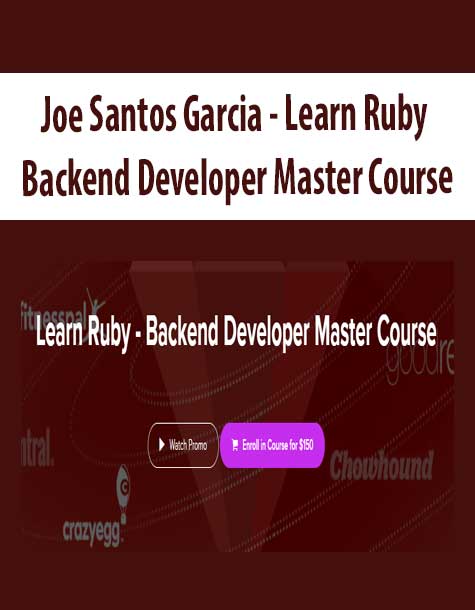 Joe Santos Garcia - Learn Ruby - Backend Developer Master Course