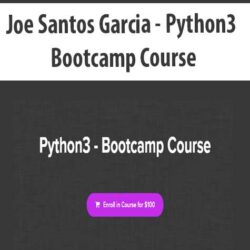 Joe Santos Garcia - Python3 - Bootcamp Course