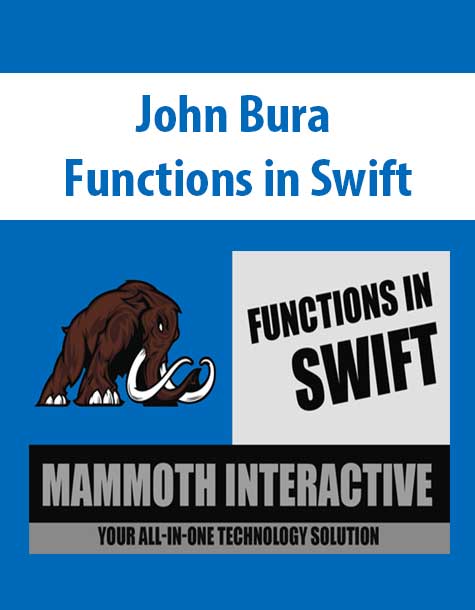 John Bura - Functions in Swift