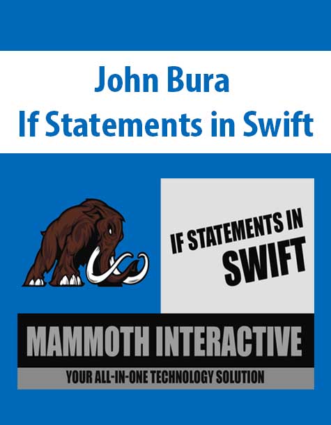 John Bura - If Statements in Swift