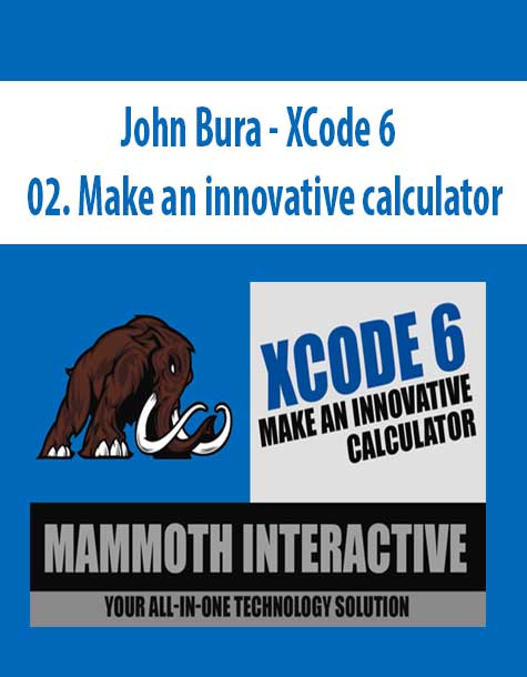 John Bura - XCode 6 - 02. Make an innovative calculator