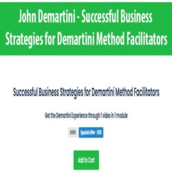 John Demartini - Successful Business Strategies for Demartini Method Facilitators