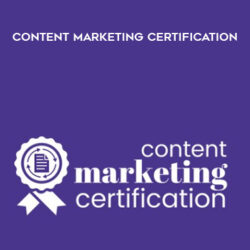 Jon Morrow – Content Marketing Certification