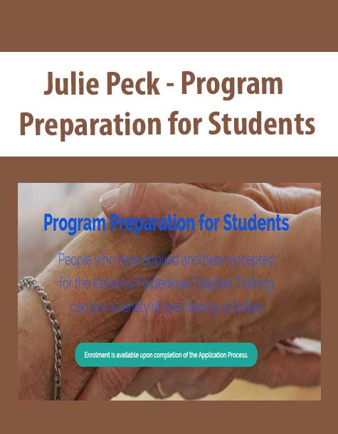 Julie Peck - Program Preparation for Students