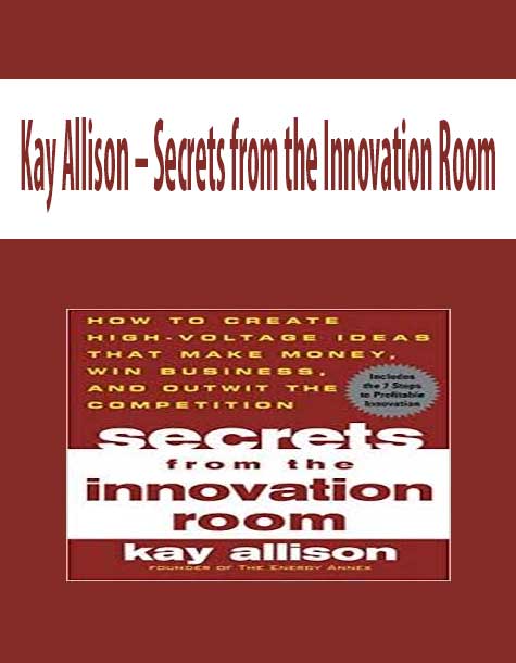 Kay Allison – Secrets from the Innovation Room
