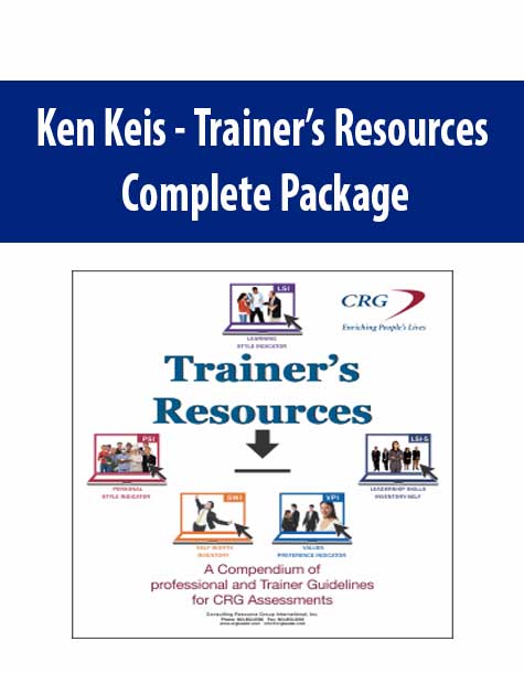 Ken Keis - Trainer’s Resources Complete Package
