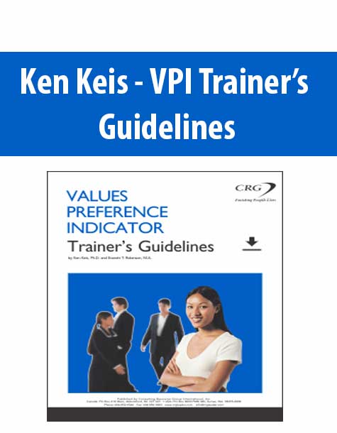 Ken Keis - VPI Trainer’s Guidelines