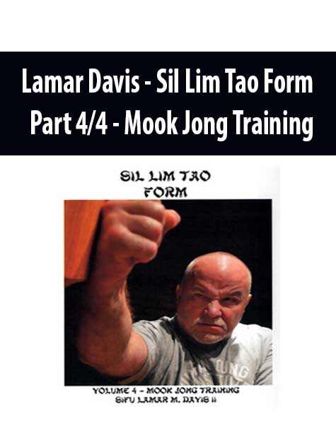 Lamar Davis - Sil Lim Tao Form - Part 4/4 - Mook Jong Training