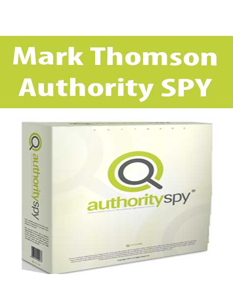 Mark Thomson - Authority SPY