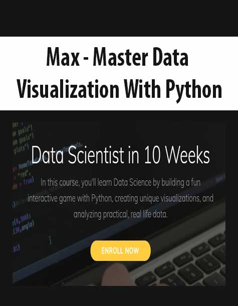 Max - Master Data Visualization With Python