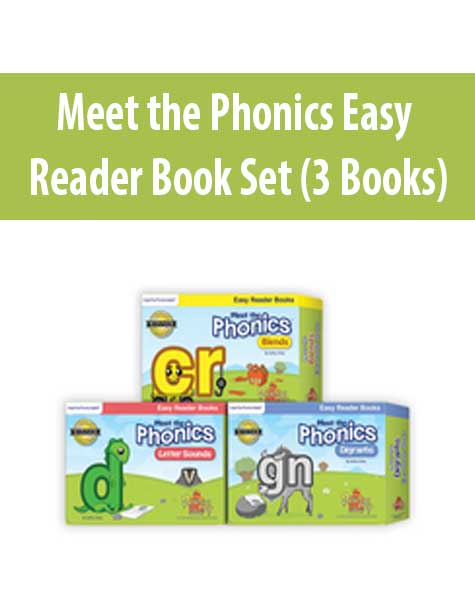 Meet the Phonics Easy Reader Book Set (3 Books)