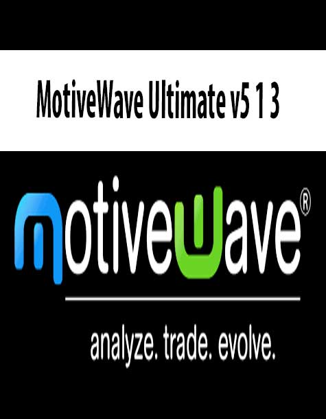 MotiveWave Ultimate v5.1.3 (OFA,A OFA AlgoX), (Aug 2017)