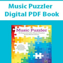Music Puzzler • Digital PDF Book