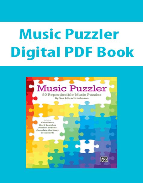 Music Puzzler • Digital PDF Book