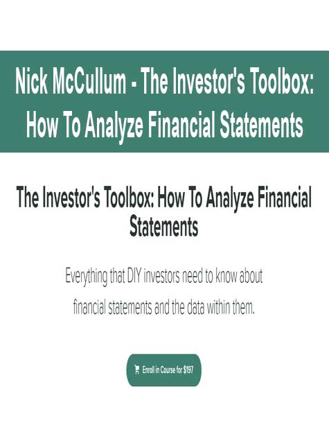 Nick McCullum - The Investor's Toolbox