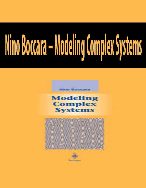 Nino Boccara – Modeling Complex Systems