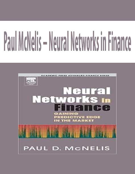 Paul McNelis – Neural Networks in Finance