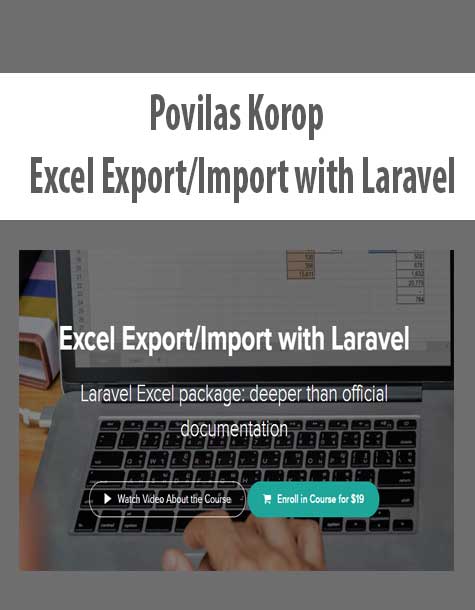 Povilas Korop - Excel Export/Import with Laravel