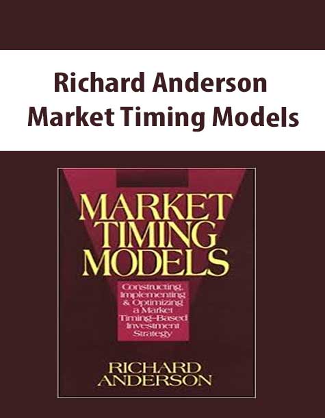 Richard Anderson – Market Timing Models