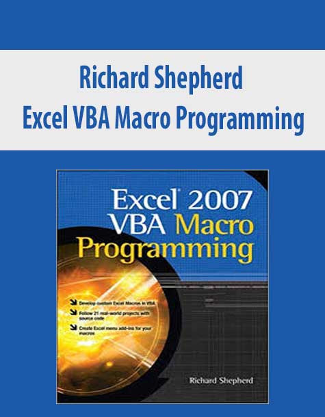 Richard Shepherd – Excel VBA Macro Programming