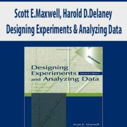Scott E.Maxwell, Harold D.Delaney – Designing Experiments & Analyzing Data