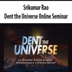 Srikumar Rao - Dent the Universe Online Seminar