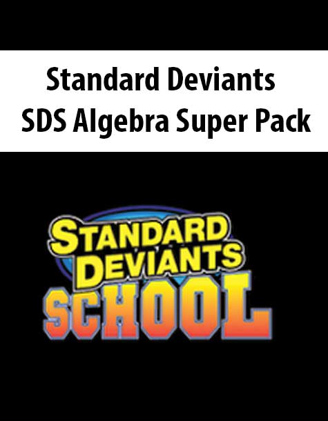 Standard Deviants - SDS Algebra Super Pack