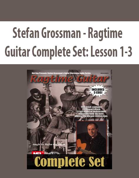 Stefan Grossman - Ragtime Guitar Complete Set