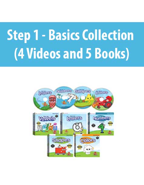 Step 1 - Basics Collection (4 Videos and 5 Books)