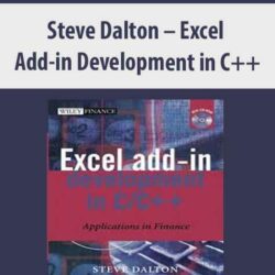 Steve Dalton – Excel Add-in Development in C++