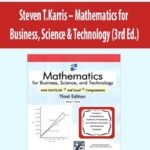 Steven-T.Karris-Mathematics-for-Business,-Science-&-Technology-(3rd-Ed.)