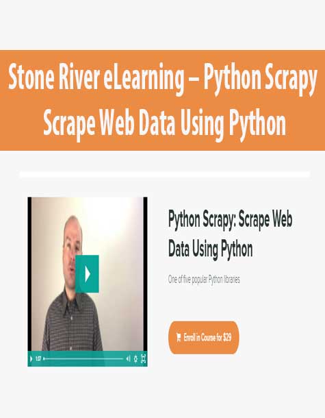 Stone River eLearning – Python Scrapy
