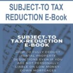 SUBJECT-TO TAX -REDUCTION E-Book