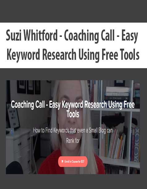 Suzi Whitford - Coaching Call - Easy Keyword Research Using Free Tools