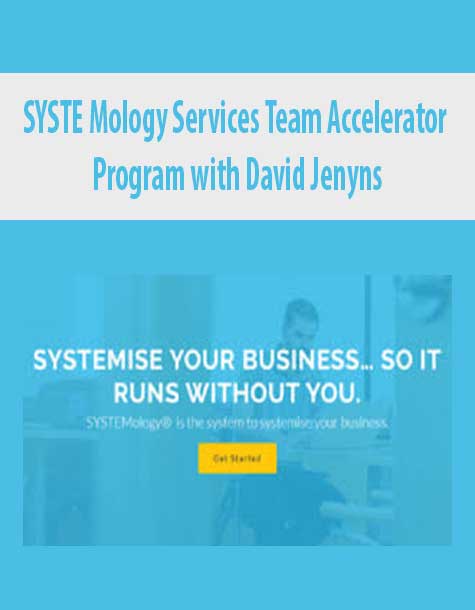 SYSTE Mology Services Team Accelerator Program with David Jenyns