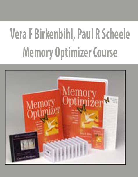 Vera F Birkenbihl, Paul R Scheele - Memory Optimizer Course
