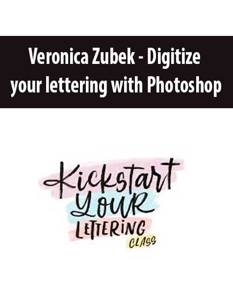 Veronica Zubek - Digitize your lettering with Photoshop