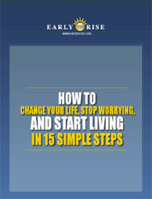 How To Change Your Life Stop Worrying And Start Living In 15 Simple Steps - Early2rise - Books Covers